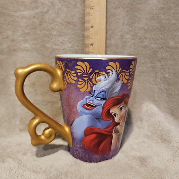 Disney Fairytale Designer Collection Little Mermaid Ariel Ursula Coffee Mug - Picture 2 of 4